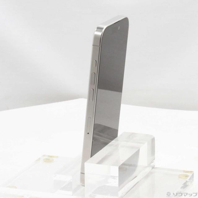 (中古)Apple iPhone15 Pro 256GB ホワイトチタニウム MTUD3J/A SIMフリー(348-ud)_1