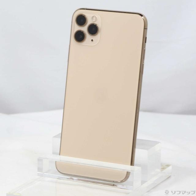 (中古)Apple iPhone11 Pro Max 256GB ゴールド MWHL2J/A SoftBank(198-ud) 41,474円