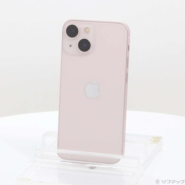 中古)Apple iPhone13 mini 128GB ピンク MLJF3J/A SIMフリー(349-ud 