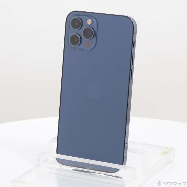 (中古)Apple iPhone12 Pro 256GB パシフィックブルー MGMD3J/A SIMフリー(348-ud)