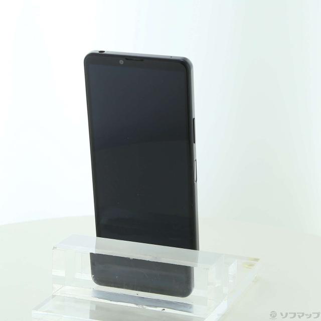(中古)SONY Xperia 10 IV 128GB ブラック A202SO Softbank SIMフリー (ネットワーク利用制限▲)(377-ud)