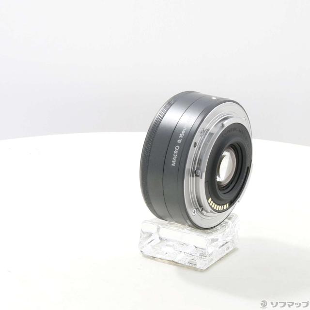 【中古】Canon 純正 EF-M 22mm F2 STM グラファイト 中古)Canon EF-M 22mm F2 STM(269-ud)