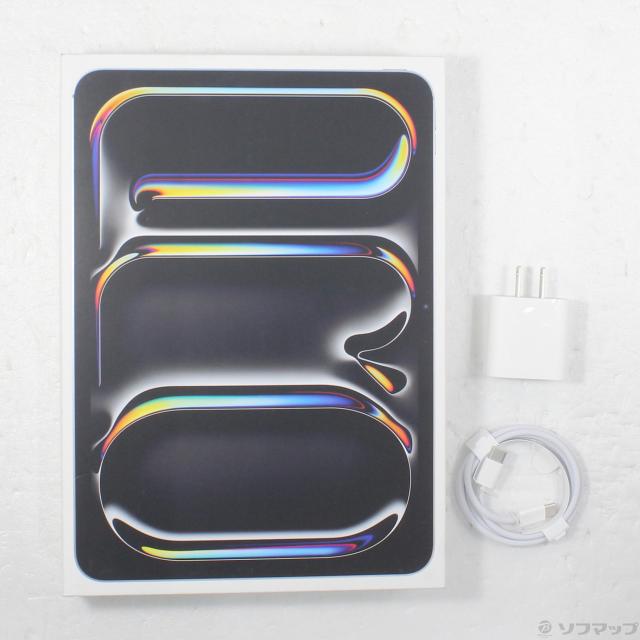 (中古)Apple iPad Pro 11インチ 第5世代 標準ガラス 256GB シルバー 3M773J/A Wi-Fi(368-ud)_4