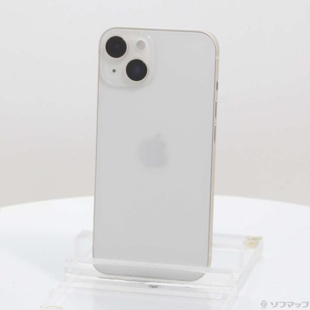 (中古)Apple iPhone14 128GB スターライト MPUQ3J/A SIMフリー(305-ud)