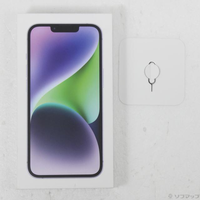 (中古)Apple iPhone14 128GB パープル MPUY3J/A SIMフリー(269-ud)_4