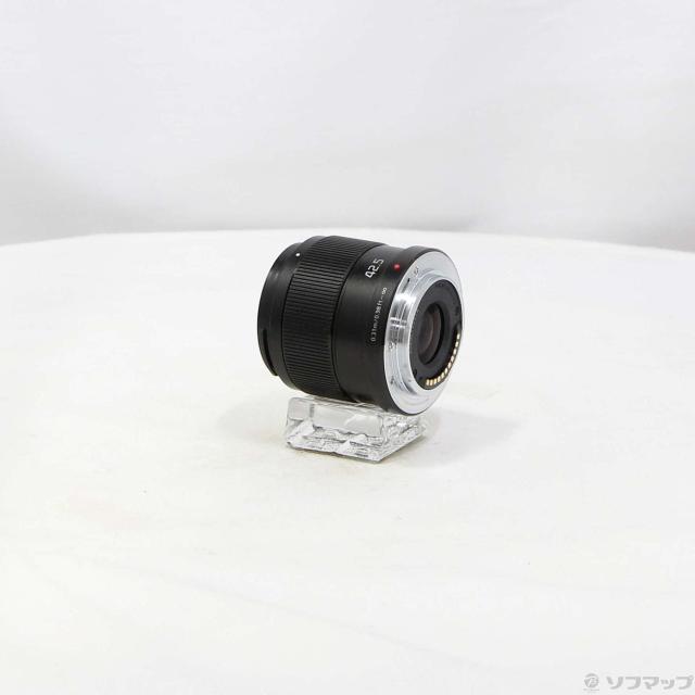 中古)Panasonic LUMIX G 42.5mm F1.7 ASPH POWER OIS ブラック H-HS043 
