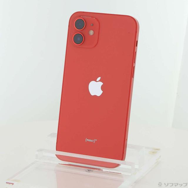 (中古)Apple iPhone12 64GB プロダクトレッド MGHQ3J/A SoftBank(352-ud)
