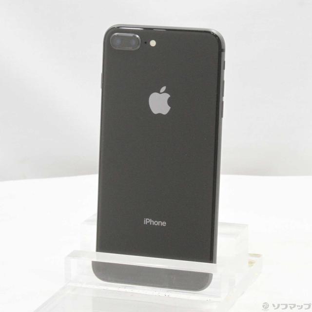(中古)Apple iPhone8 Plus 64GB スペースグレイ MQ9K2J/A SIMフリー(262-ud)