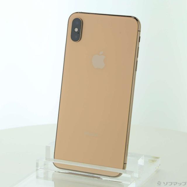 (中古)NTTドコモ iPhoneXS Max 256GB ゴールド MT6W2J/A SIMフリー(269-ud)