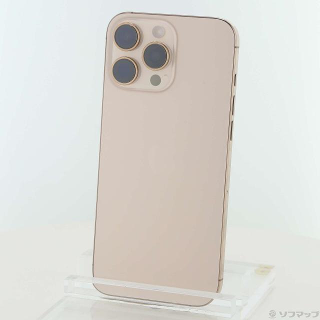 (中古)Apple iPhone16 Pro Max 256GB デザートチタニウム MYWJ3J/A SIMフリー(276-ud)