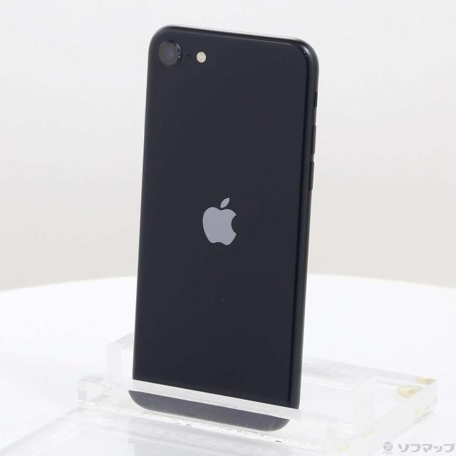 中古)Apple iPhone SE 第3世代 128GB ミッドナイト MMYF3J/A SIM