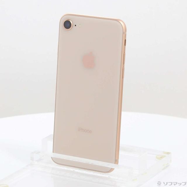 (中古)SoftBank iPhone8 64GB ゴールド MQ7A2J/A SoftBank(269-ud)