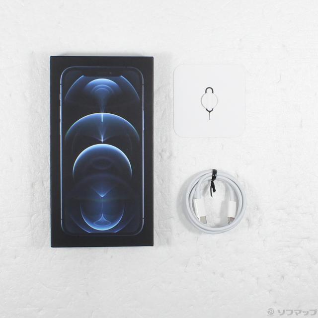 (中古)Apple iPhone12 Pro 256GB パシフィックブルー MGMD3J/A SIMフリー(276-ud)_4