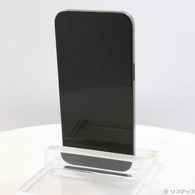 (中古)Apple iPhone15 Pro Max 256GB ブラックチタニウム MU6P3J/A SIMフリー(297-ud)