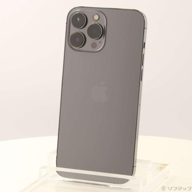 (中古)Apple iPhone13 Pro Max 512GB グラファイト MLJQ3J/A SIMフリー(344-ud)