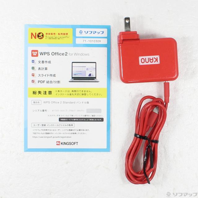 (中古)Kano Kano PC 1110J-02 オレンジ (Windows 10)(377-ud)_4