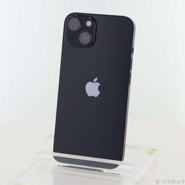 (中古)Apple iPhone13 128GB ミッドナイト MLNC3J/A SIMフリー(276-ud)