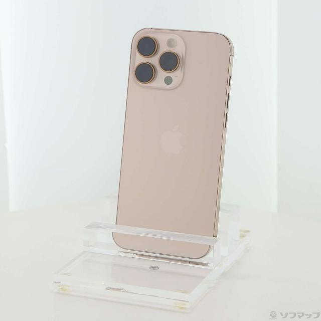 (中古)Apple iPhone16 Pro Max 256GB デザートチタニウム MYWJ3J/A SIMフリー(276-ud)