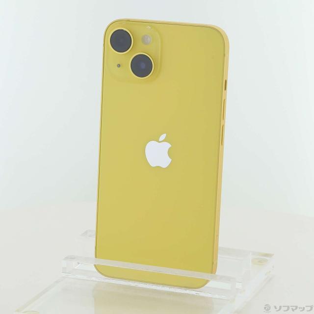 (中古)Apple iPhone14 128GB イエロー MR3Q3J/A SIMフリー(269-ud)