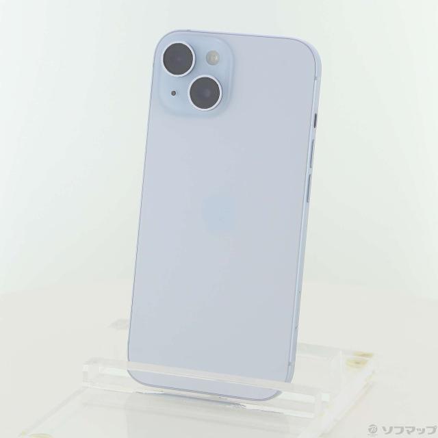 中古)Apple iPhone15 256GB ブルー MTMR3J/A SIMフリー(198-ud)【公式 