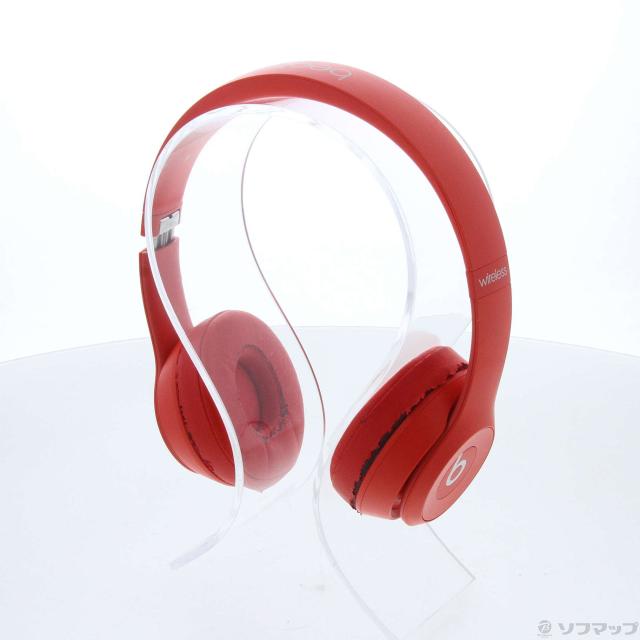 (中古)Beats by Dr. Dre Beats Solo3 Wireless MX472PA/A レッド(262-ud)
