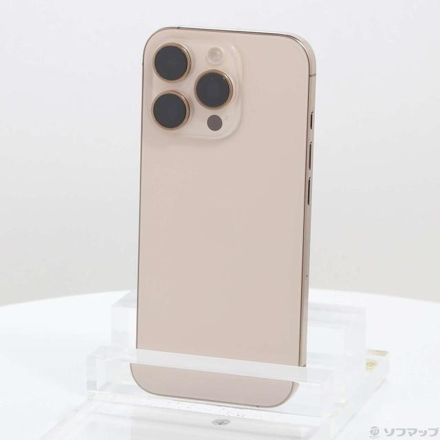 (中古)Apple iPhone16 Pro 256GB デザートチタニウム MYN23J/A SIMフリー(262-ud)