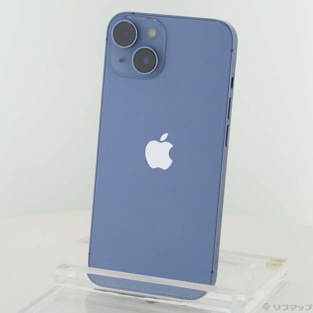 (中古)Apple iPhone14 128GB ブルー MPVJ3J/A SIMフリー(349-ud)
