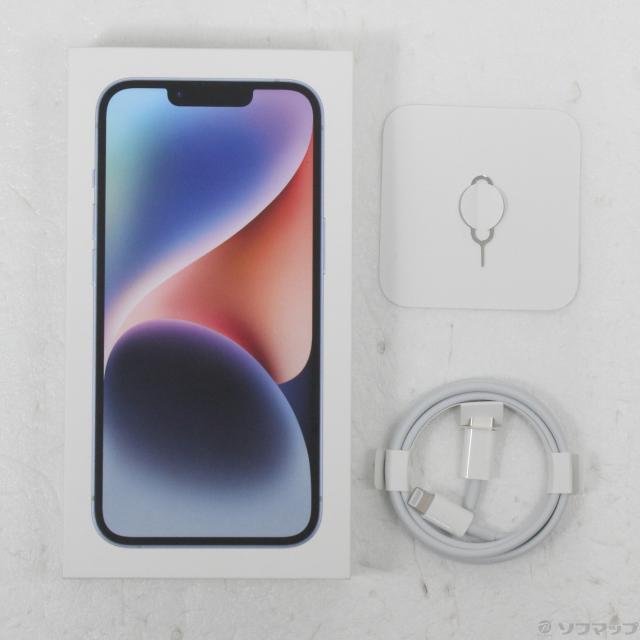 (中古)Apple iPhone14 128GB ブルー MPVJ3J/A SIMフリー(349-ud)_4