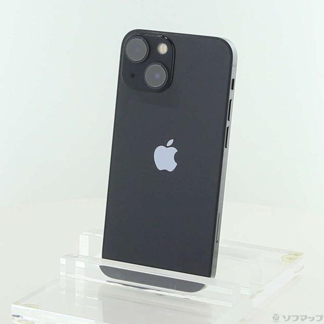 (中古)Apple iPhone13 mini 128GB ミッドナイト MLJC3J/A SIMフリー (ネットワーク利用制限▲)(377-ud)