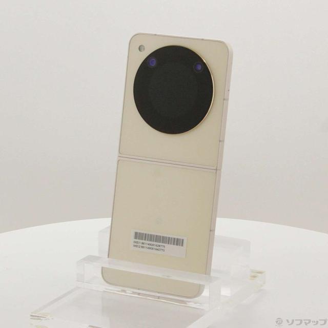 (中古)ZTE Libero Flip 128GB ゴールド A304ZT Y!mobile SIMフリー(349-ud)