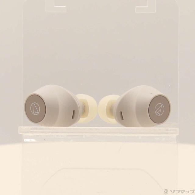 (中古)audio-technica ATH-CKS30TW+BG ライトベージュ(198-ud)