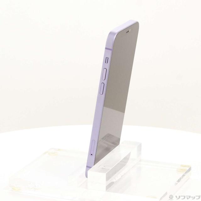 (中古)Apple iPhone12 128GB パープル MJNJ3J/A SIMフリー(344-ud)_1