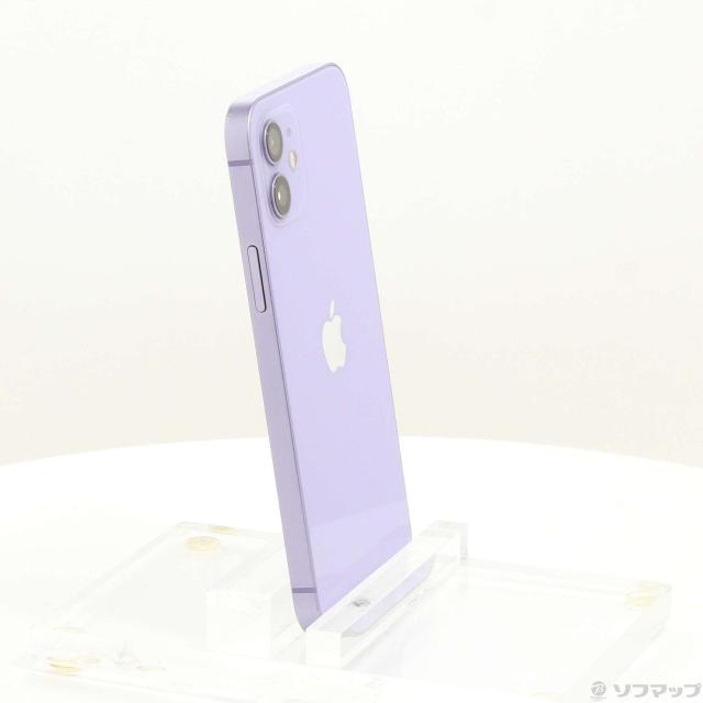 (中古)Apple iPhone12 128GB パープル MJNJ3J/A SIMフリー(344-ud)_3
