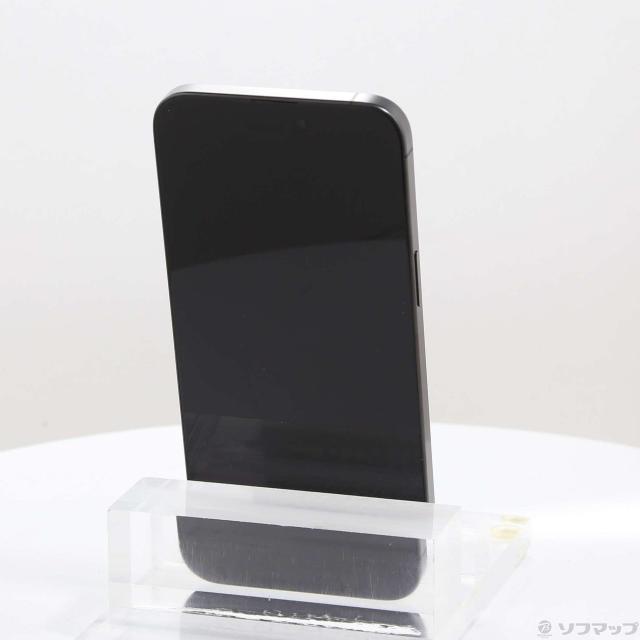 (中古)Apple iPhone15 Pro Max 256GB ブラックチタニウム MU6P3J/A SIMフリー(348-ud)