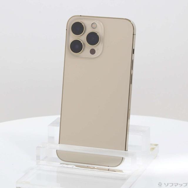 中古)Apple iPhone13 Pro 128GB ゴールド MLUH3J/A SIMフリー(269-ud
