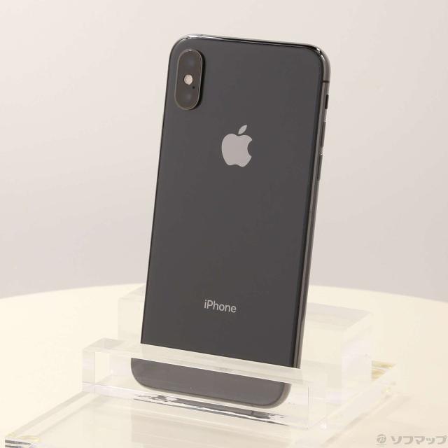 (中古)Apple iPhoneXS 256GB スペースグレイ MTE02J/A SIMフリー(377-ud)