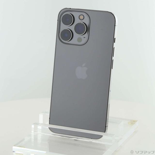 (中古)Apple iPhone13 Pro 512GB グラファイト MLUV3J/A SIMフリー(368-ud)