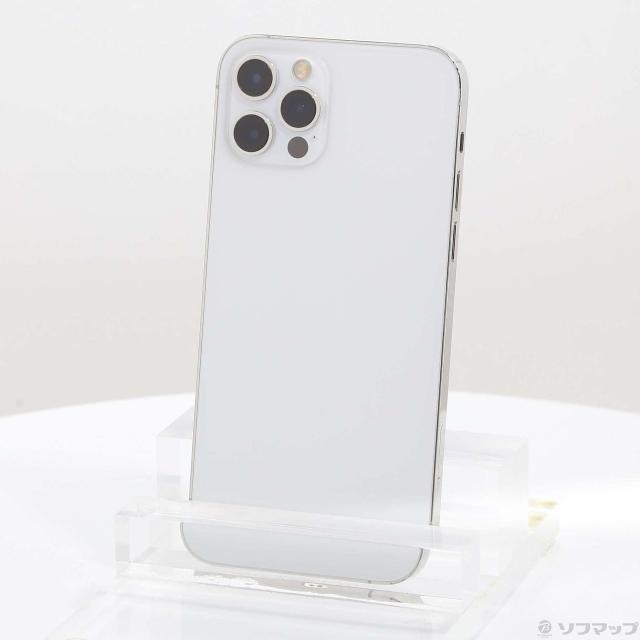 中古)Apple iPhone12 Pro 256GB シルバー MGMA3J/A SIMフリー(198-ud)