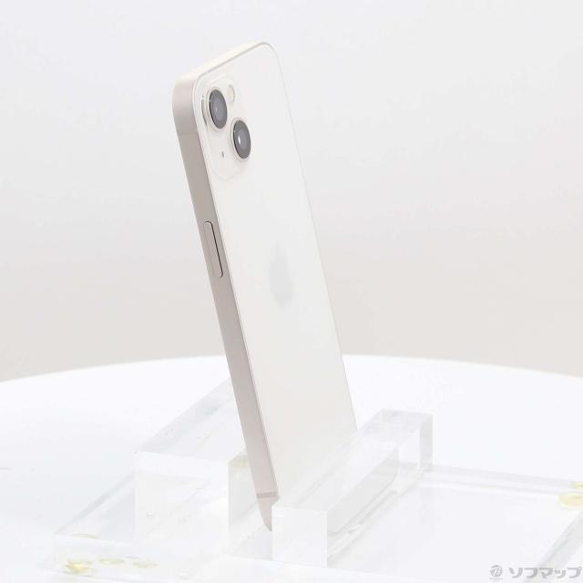中古)Apple iPhone13 128GB スターライト MLND3J/A SIMフリー(368-ud)