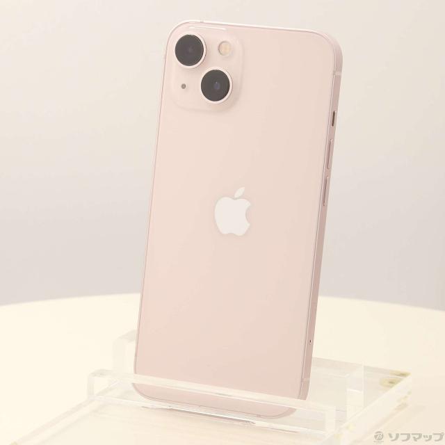 中古)Apple iPhone13 256GB ピンク MLNK3J/A SIMフリー(348-ud)【公式