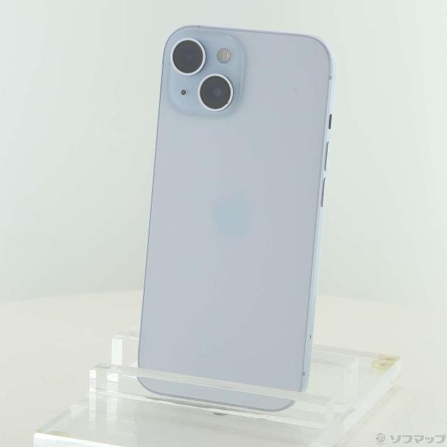 (中古)Apple iPhone15 256GB ブルー MTMR3J/A SIMフリー(295-ud)