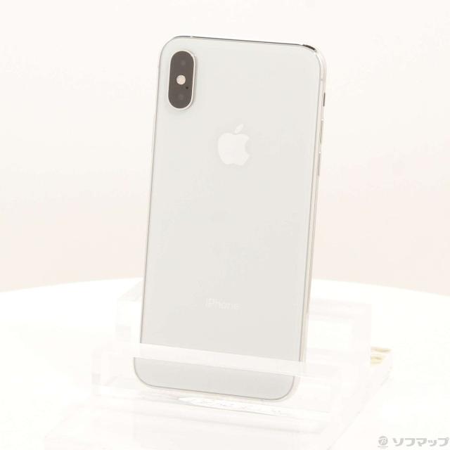 中古)Apple iPhoneXS 256GB シルバー MTE12J/A SIMフリー(348-ud)
