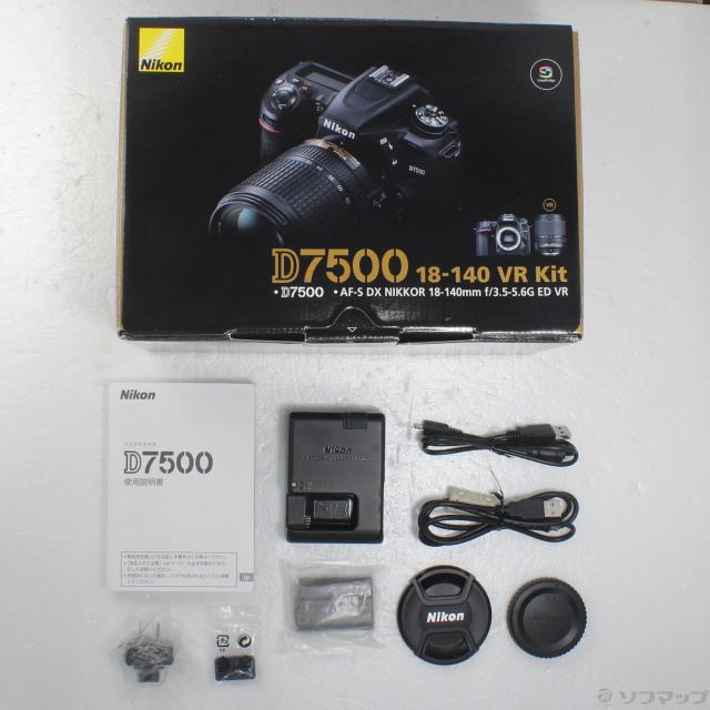 中古)Nikon 期間特価対象品 Nikon D7500 18-140VR レンズキット 中古)Nikon 期間特価対象品 Nikon D7500 18-140VR レンズキット