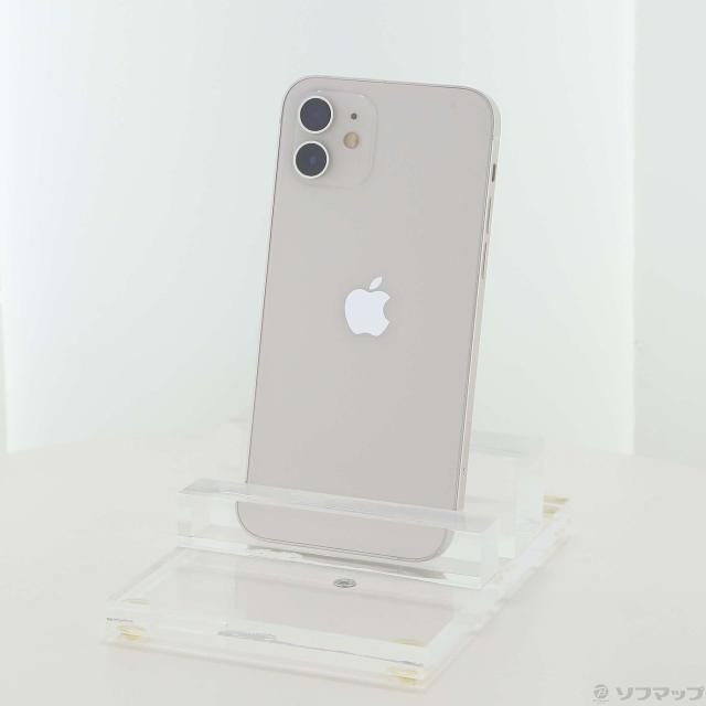 (中古)Apple iPhone12 64GB ホワイト MGHP3J/A SIMフリー(349-ud)