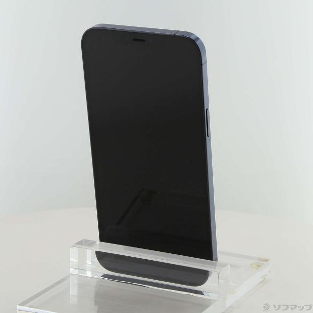 (中古)Apple iPhone12 Pro Max 256GB パシフィックブルー MGD23J/A SIMフリー(377-ud)