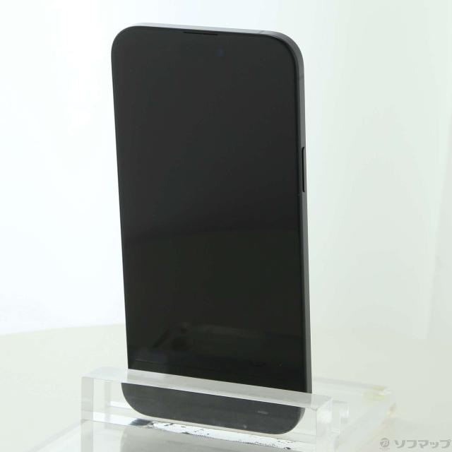 (中古)Apple iPhone15 Plus 128GB ブラック MU083J/A SIMフリー(377-ud)_2