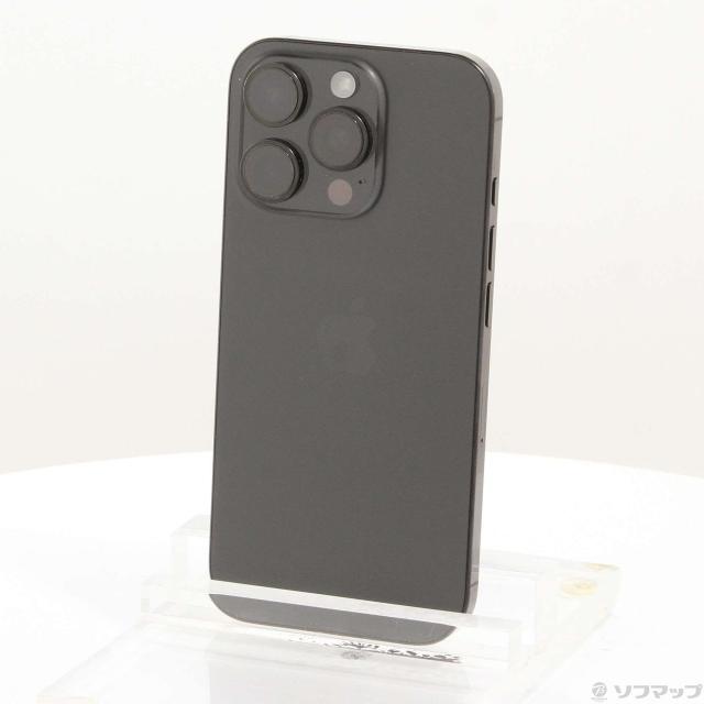 (中古)Apple iPhone16 Pro 512GB ブラックチタニウム MYN43J/A SIMフリー(377-ud)