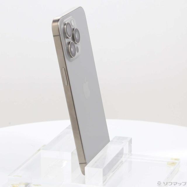 (中古)Apple iPhone15 Pro Max 256GB ナチュラルチタニウム MU6R3J/A SIMフリー(305-ud)