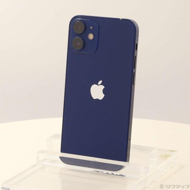 (中古)Apple iPhone12 mini 128GB ブルー MGDP3J/A SoftBank(276-ud)