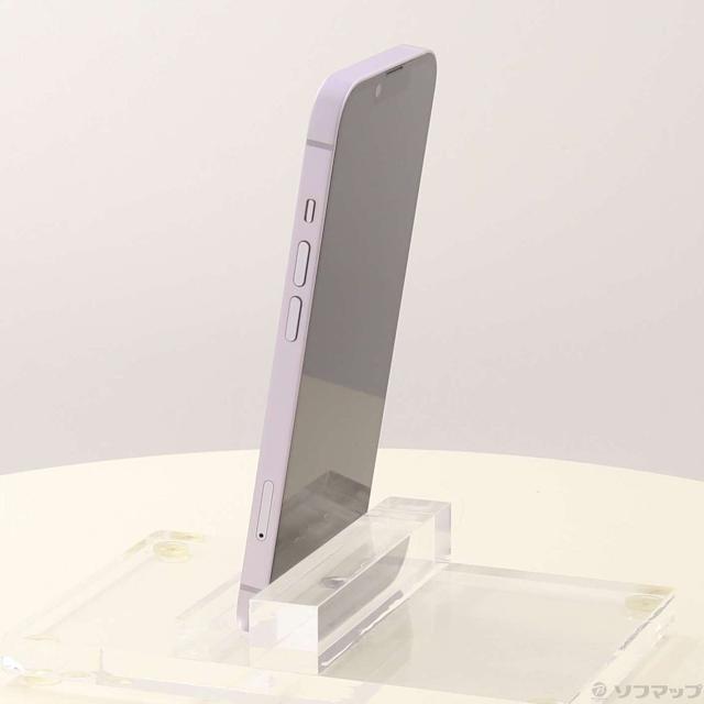 (中古)Apple iPhone14 256GB パープル MPW93J/A SIMフリー(297-ud)